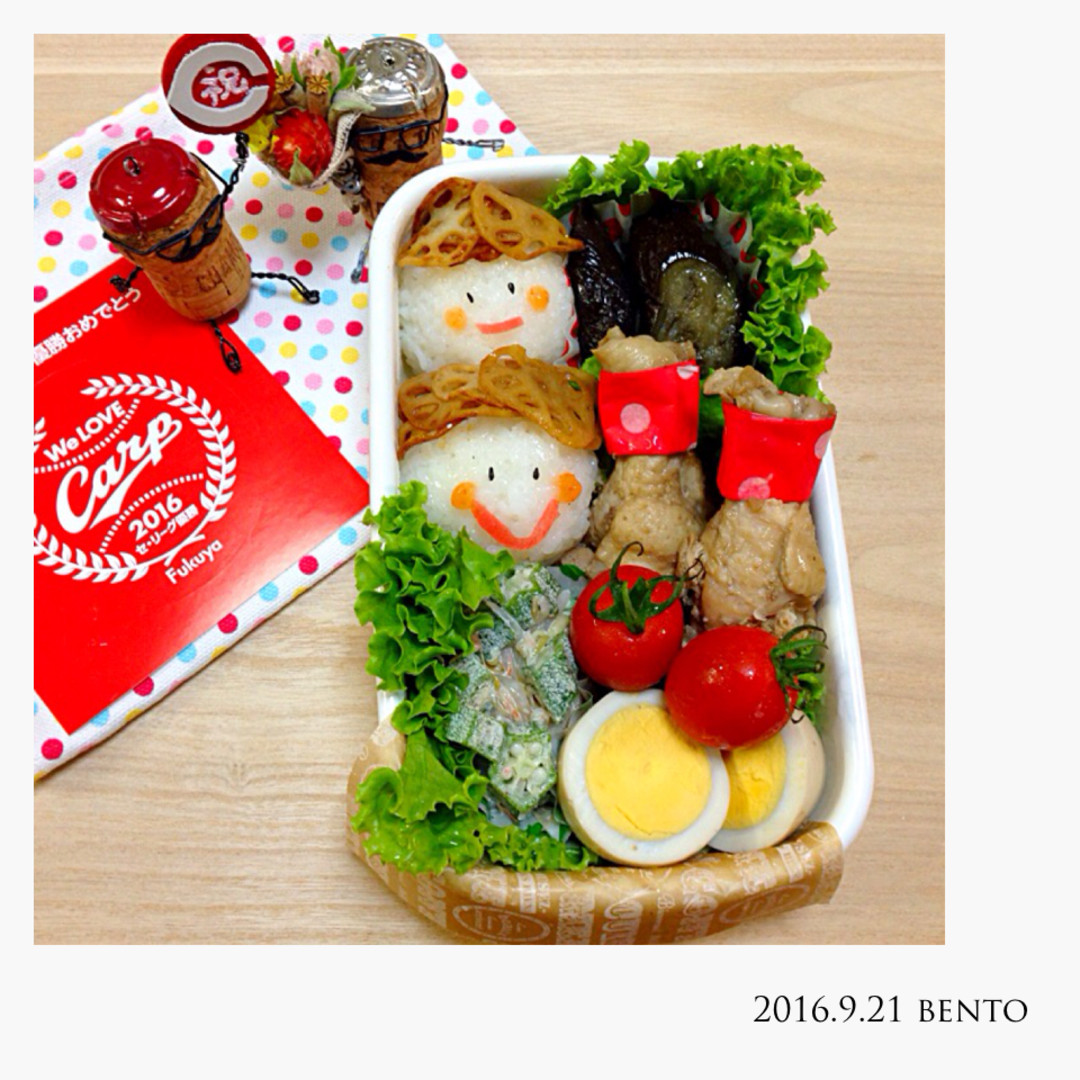 顔おにぎり弁当