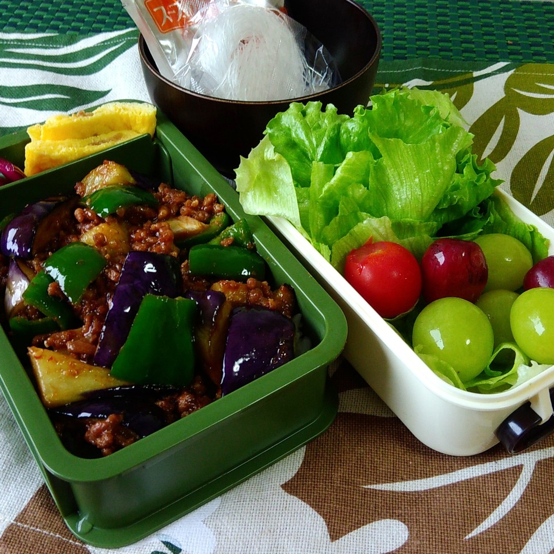 麻婆茄子弁当