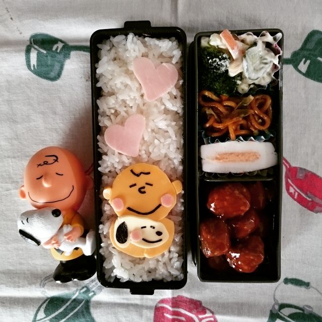 チャーリー&スヌーピー弁当