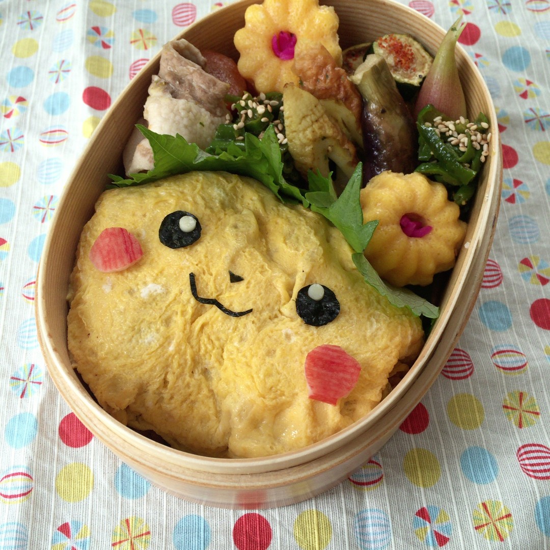 ピカチュウオムライス弁当