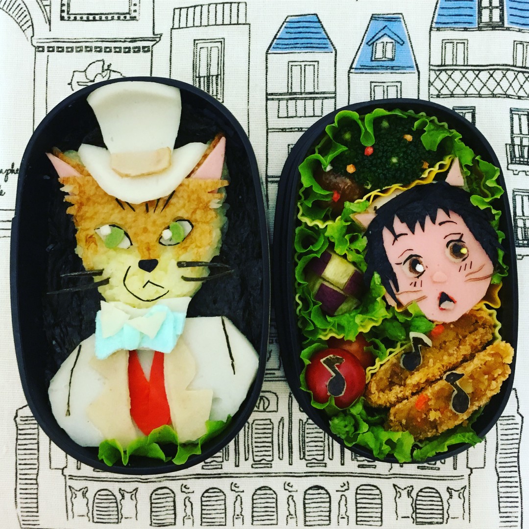 猫の恩返し弁当