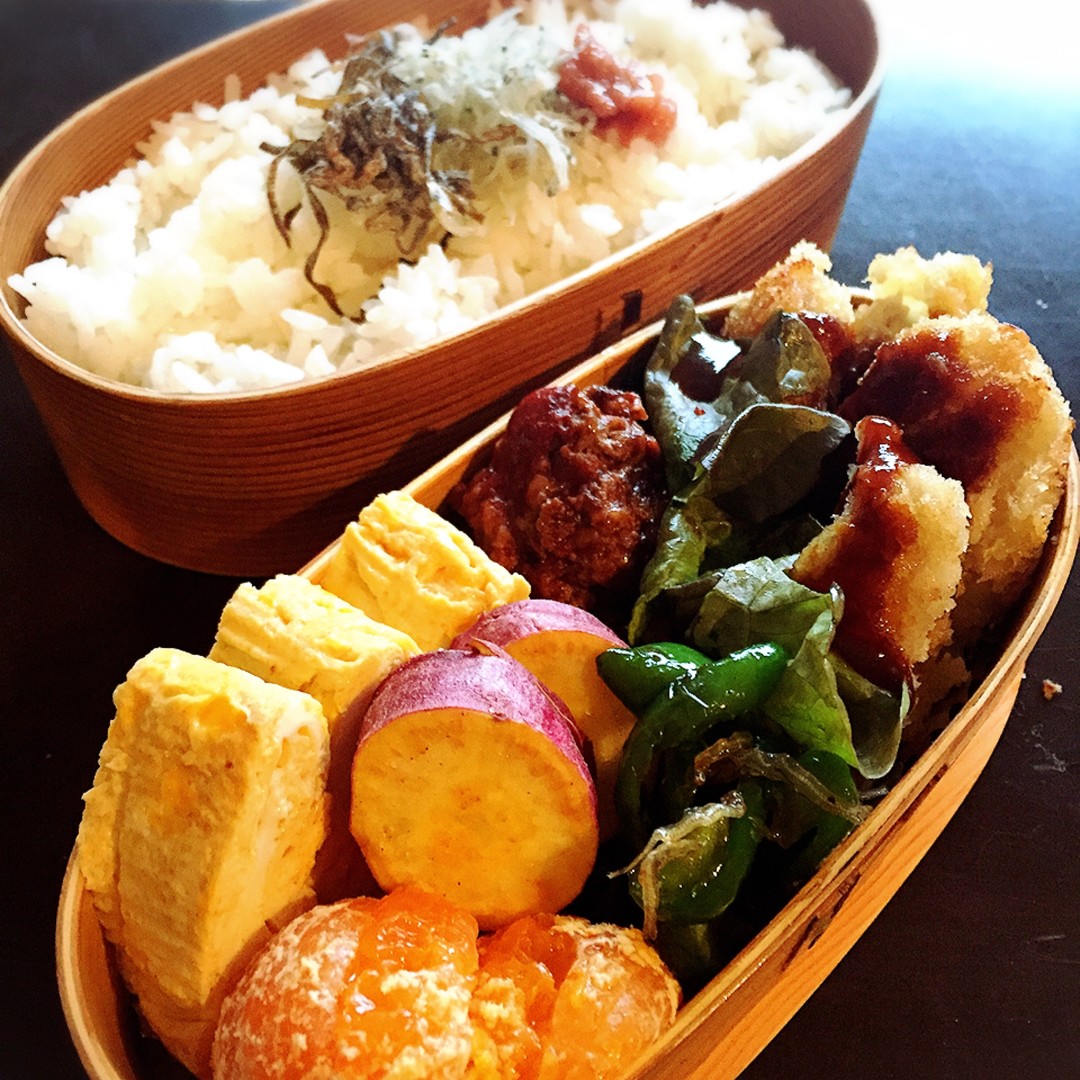 豚カツ&チーズハンバーグ弁当