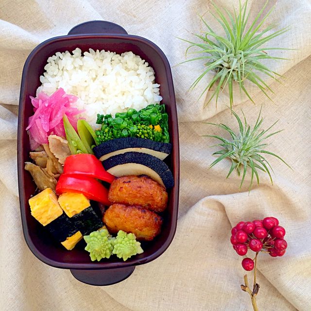 黒大根弁当