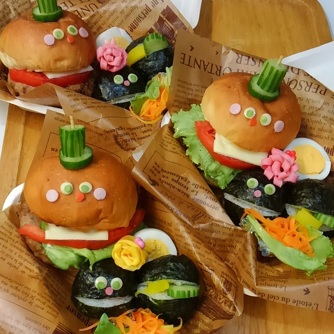 ハンバーガーさんfeat.おにぎりさん