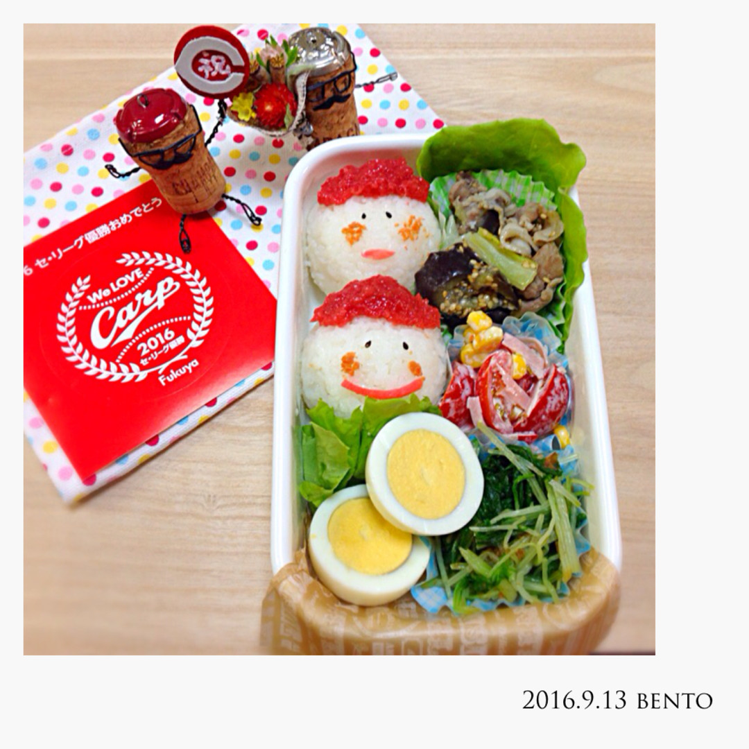 顔おにぎり弁当