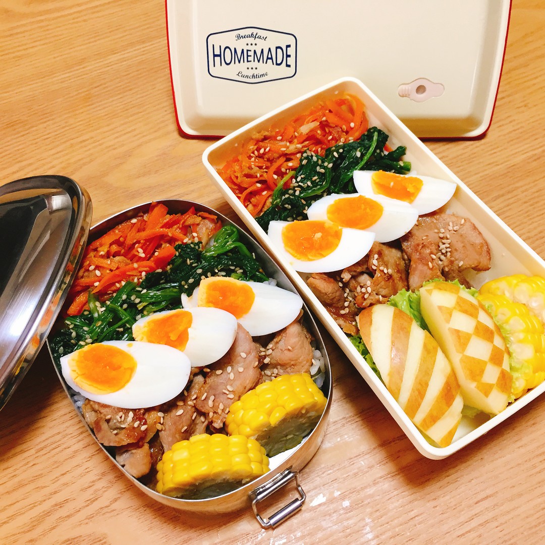 見た目ビビンバ風弁当