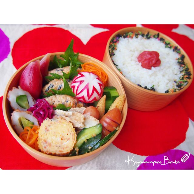 ひじき入り豆腐つくね弁当