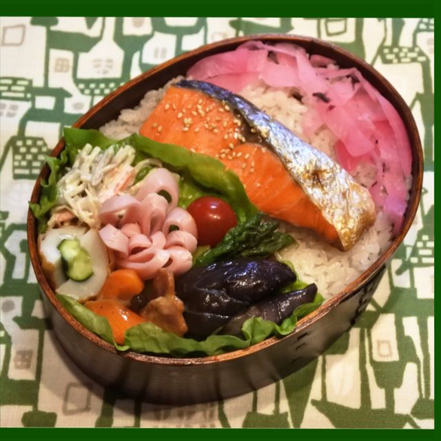 鮭のお弁当