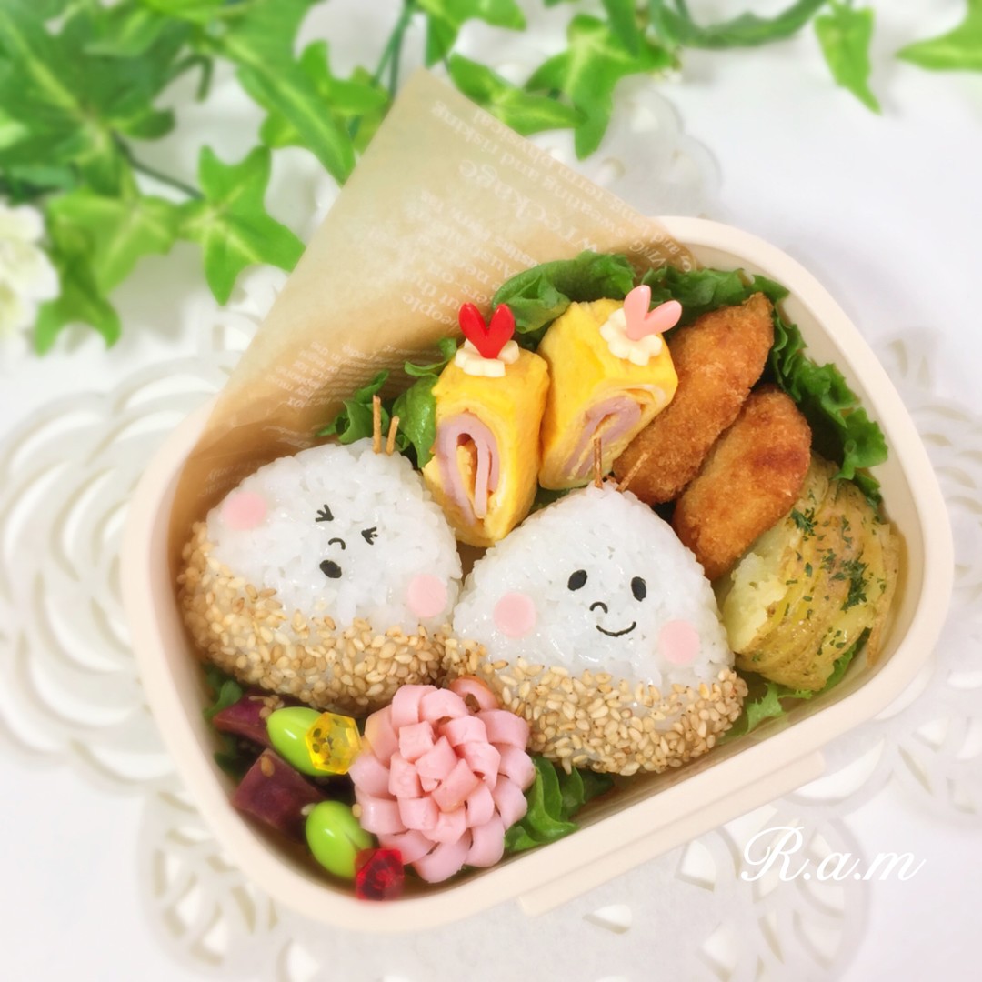 くりくりマロン🌰おにぎり弁当
