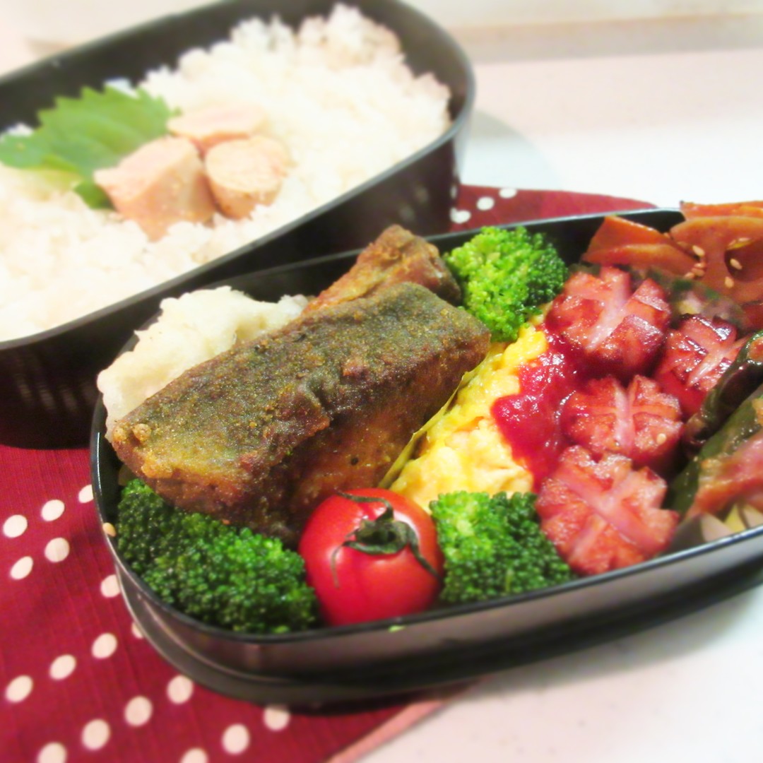 ぶりのカレームニエル弁当♡