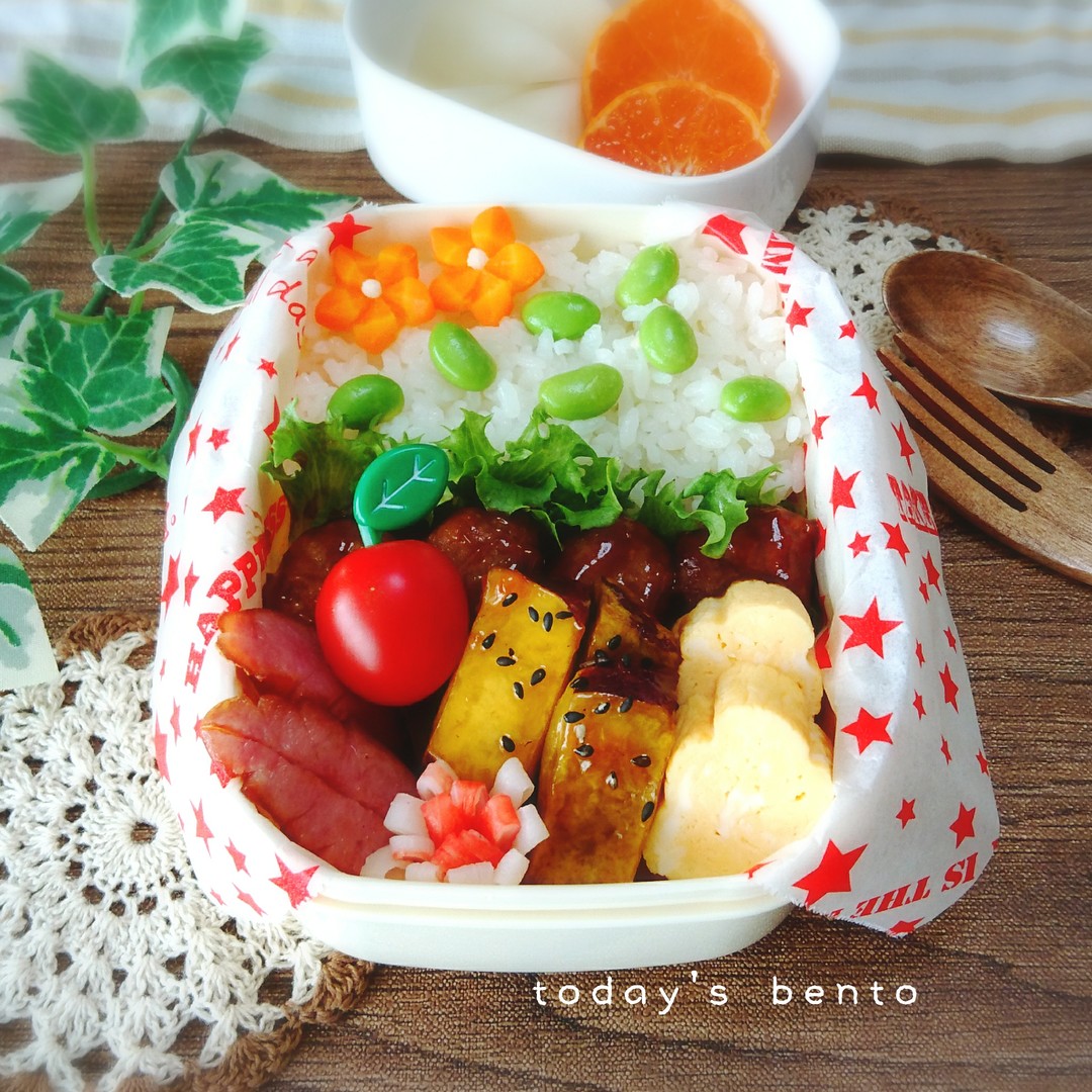 枝豆ご飯弁当