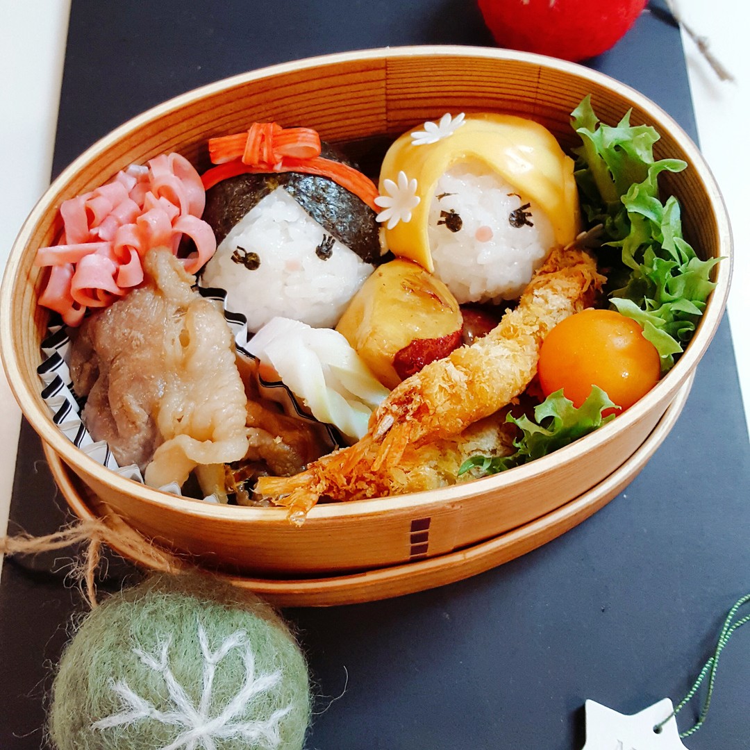 ツムツムプリンセス弁当