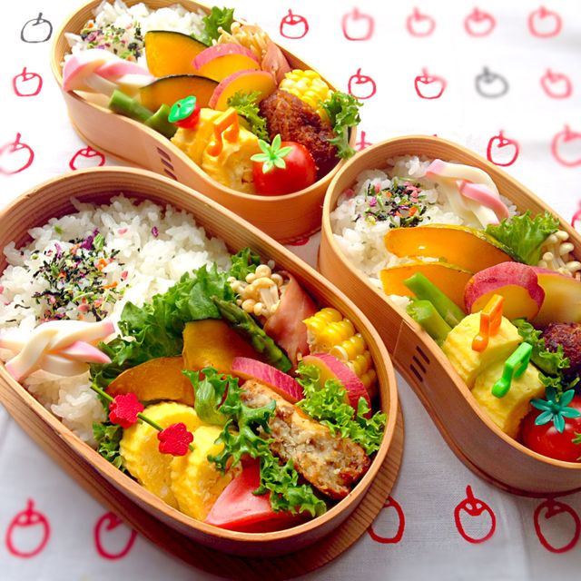 曲げわっぱ弁当 ♪ 自分弁当&置き弁当
