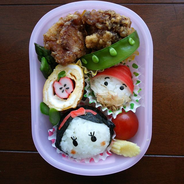白雪姫ツムツム弁当♡