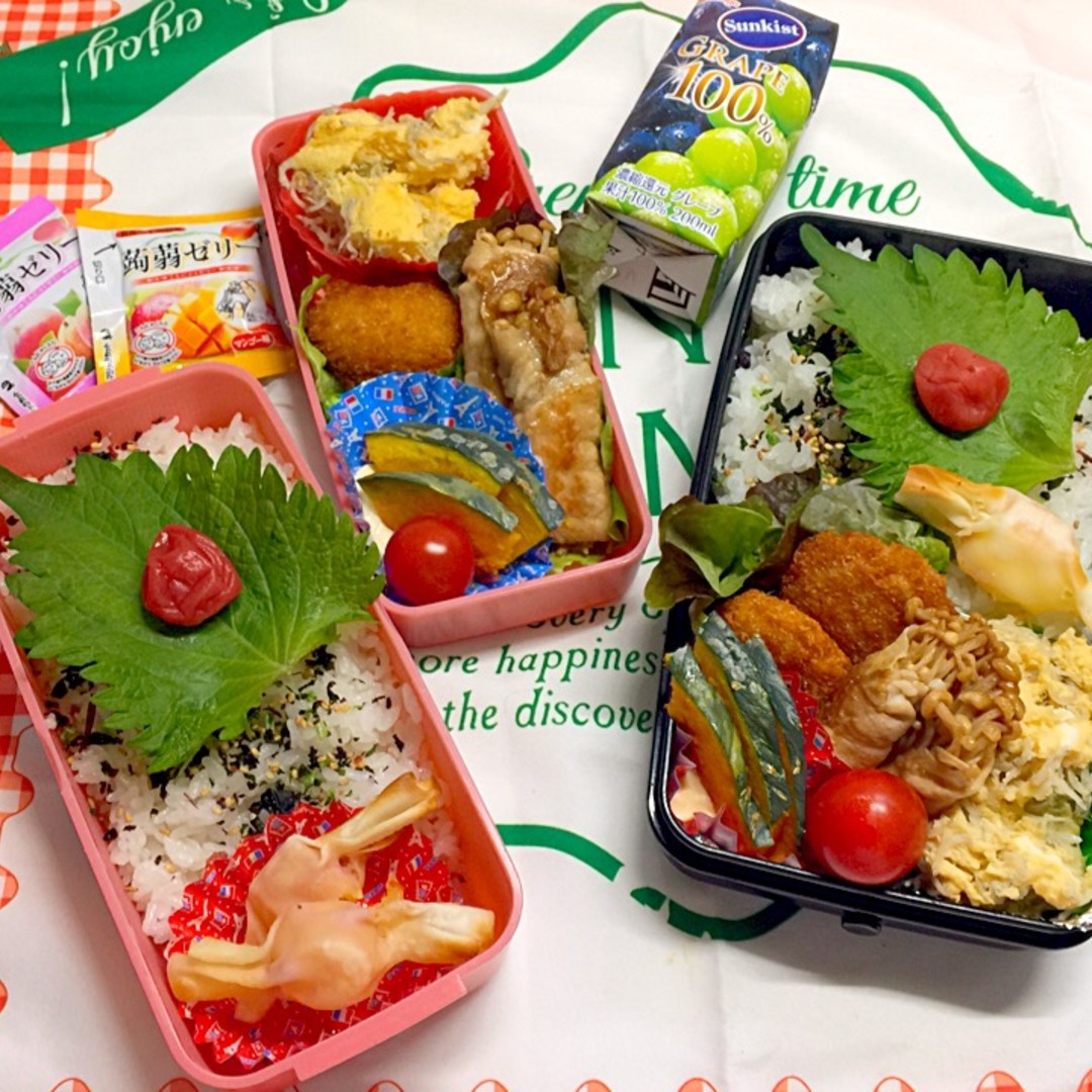 パパ&次女弁当🍱