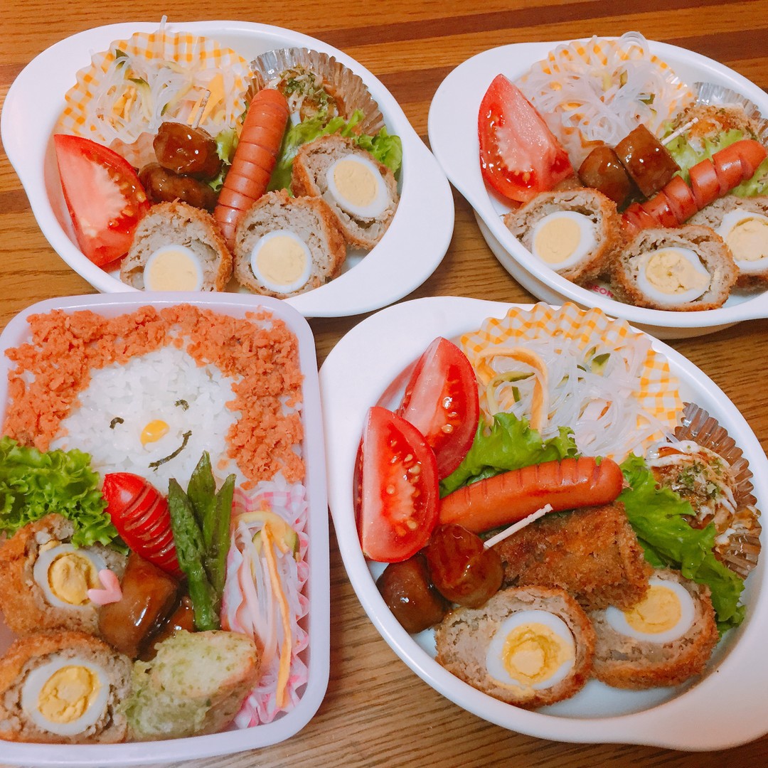 スコッチエッグお弁当