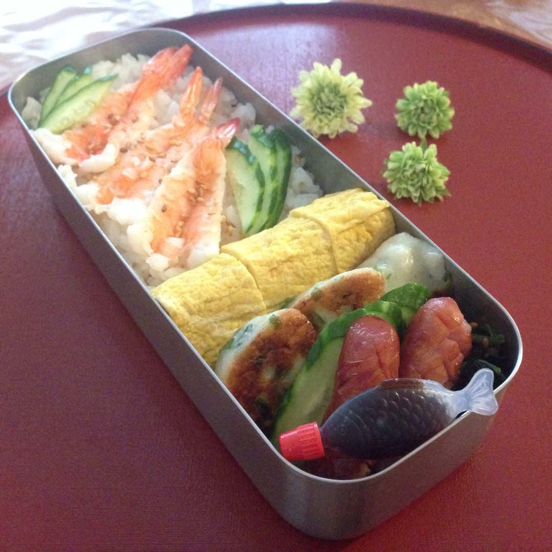 エビのっけ寿司飯弁当