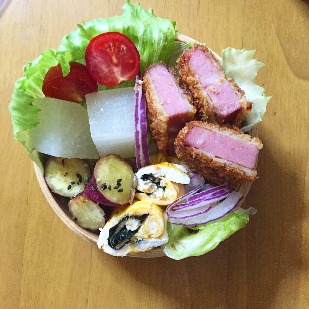 ハムカツ弁当