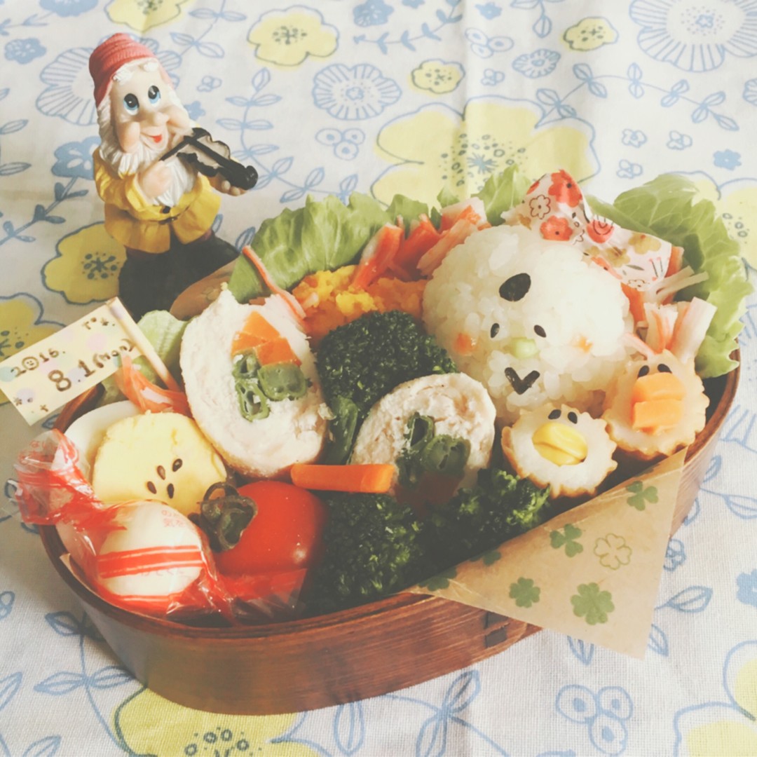 ››人参といんげんのささみロール弁当