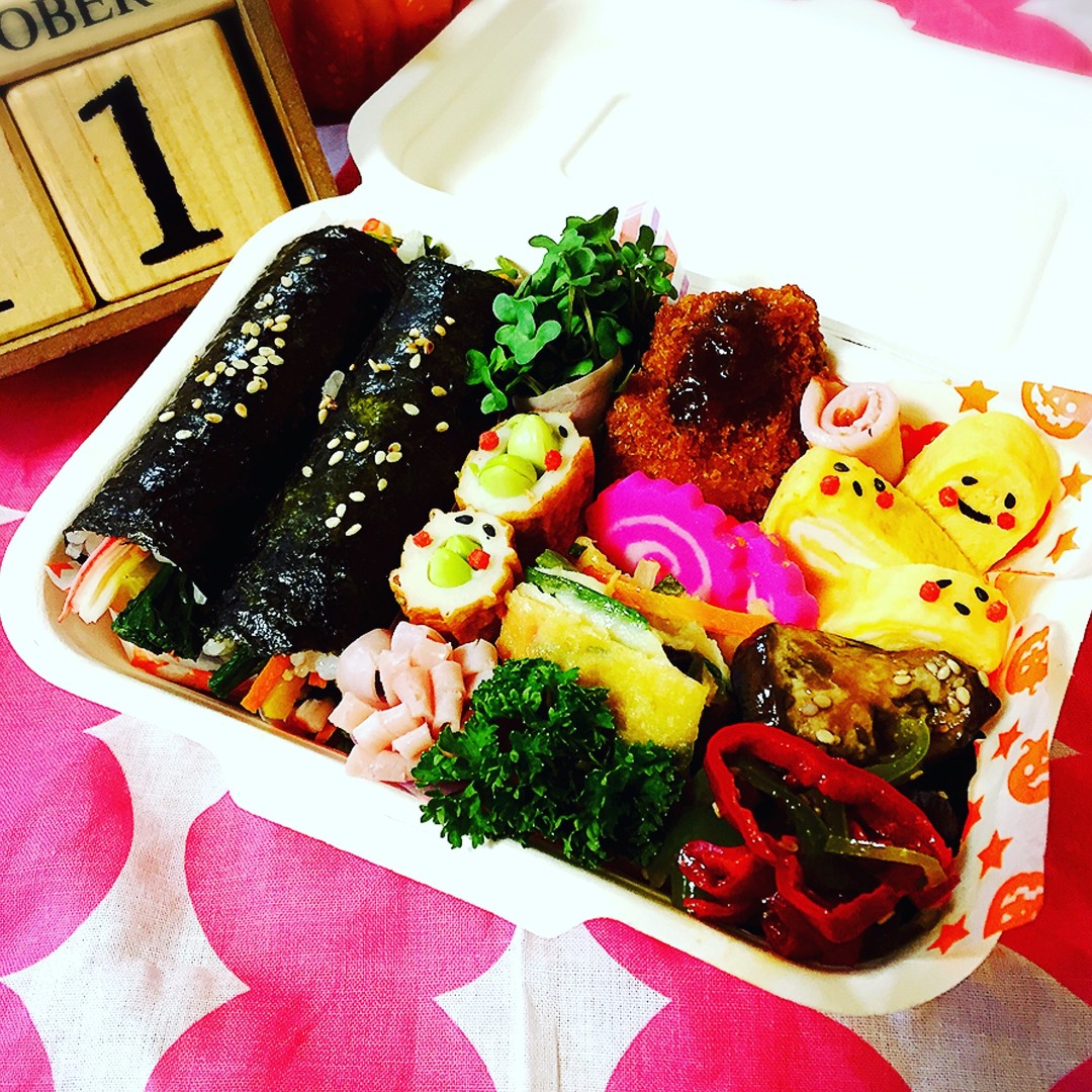 二種のコマキンパのお弁当