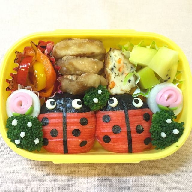 ☆てんとう虫のお弁当☆