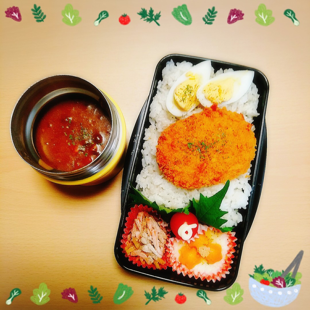コロッケカレー弁当