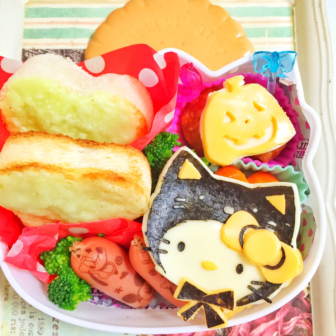 ハロウィンキティちゃん弁当
