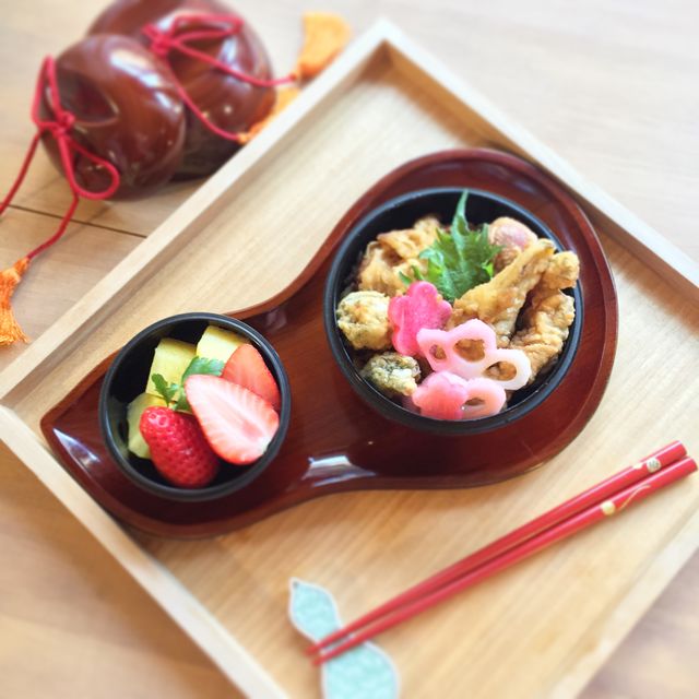 山菜天丼