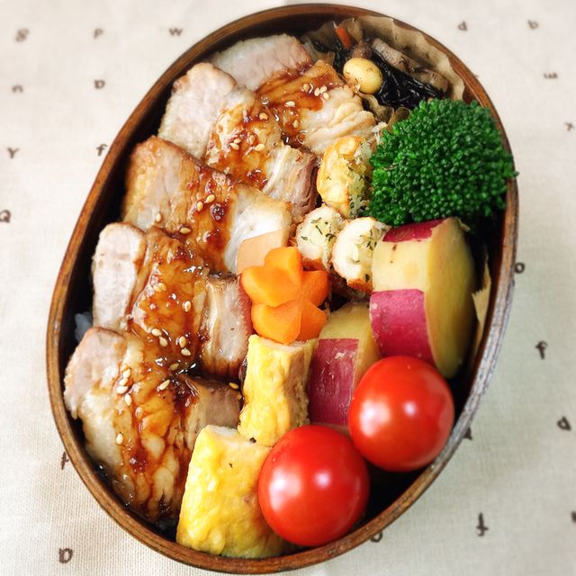 ローストポーク丼弁当*
