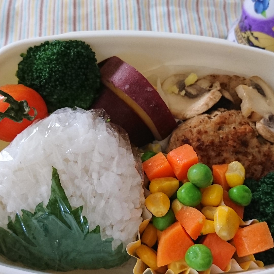 きのこハンバーグ弁当