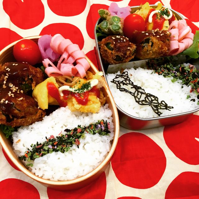 ピーマンの肉詰め弁当