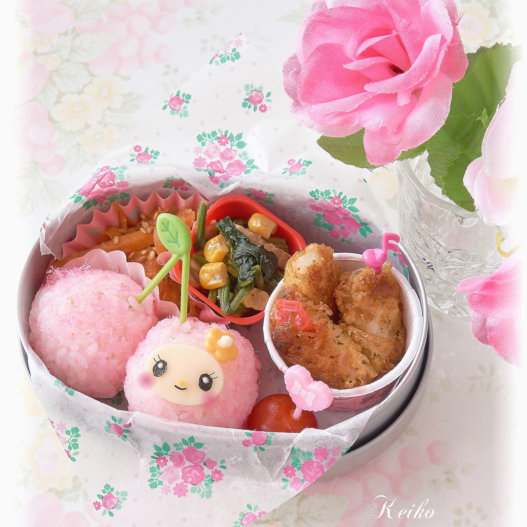 マイメロちゃんのさくらんぼ弁当♡