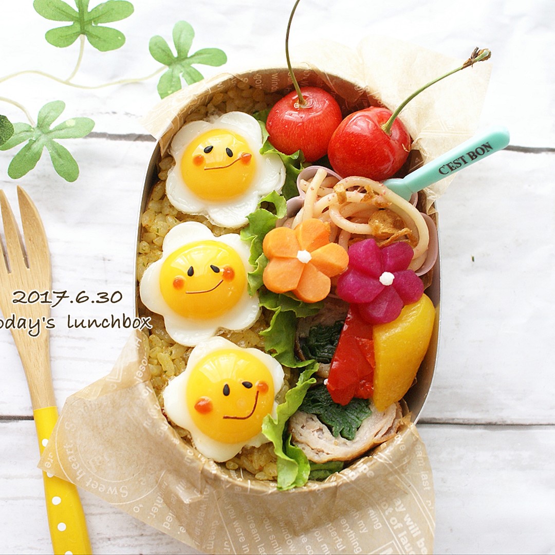 うずらちゃん弁当♡