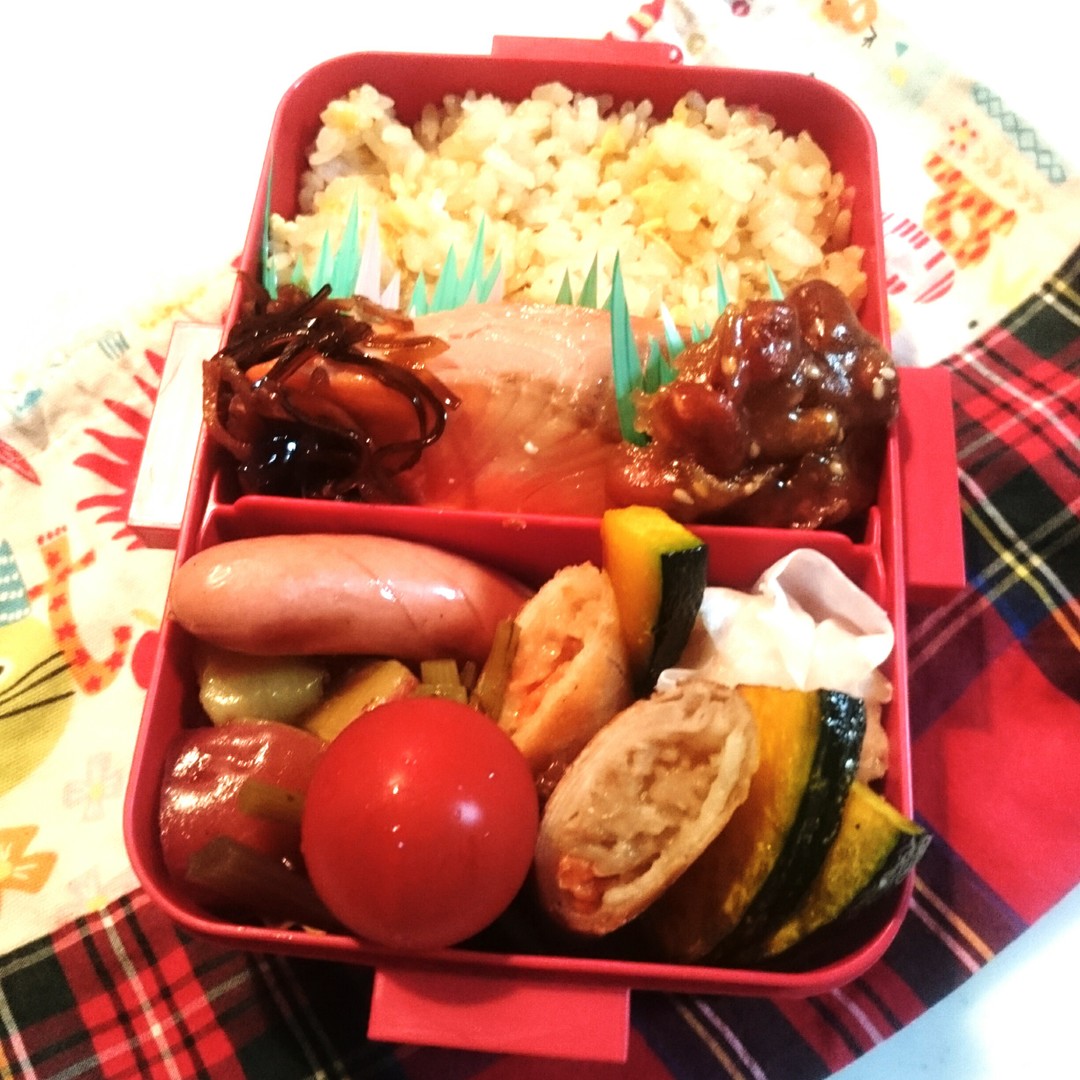 チャーハン&春巻き&シューマイの中華弁当
