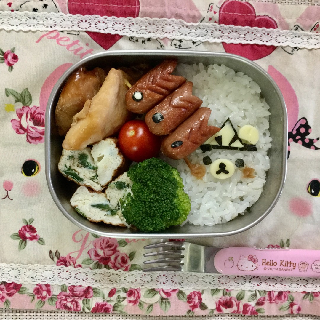 りらっくま子供の日弁当