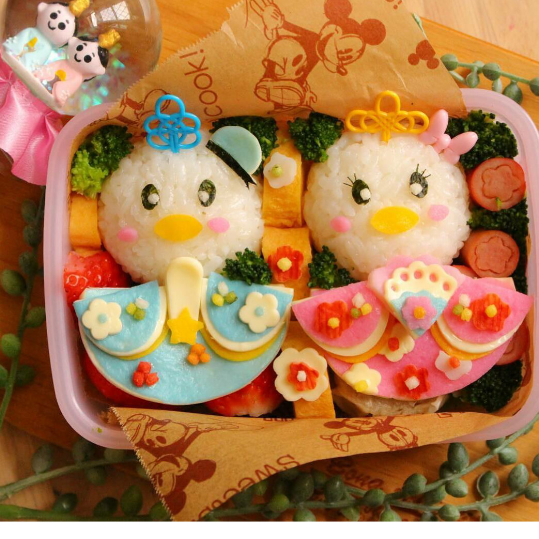 ドナルド＆デイジーのひな祭り弁当