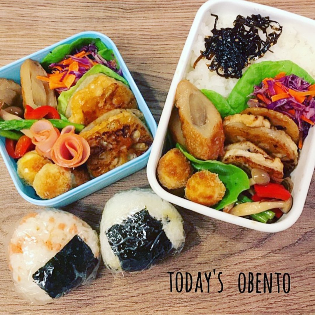 蓮根はさみ焼きお弁当