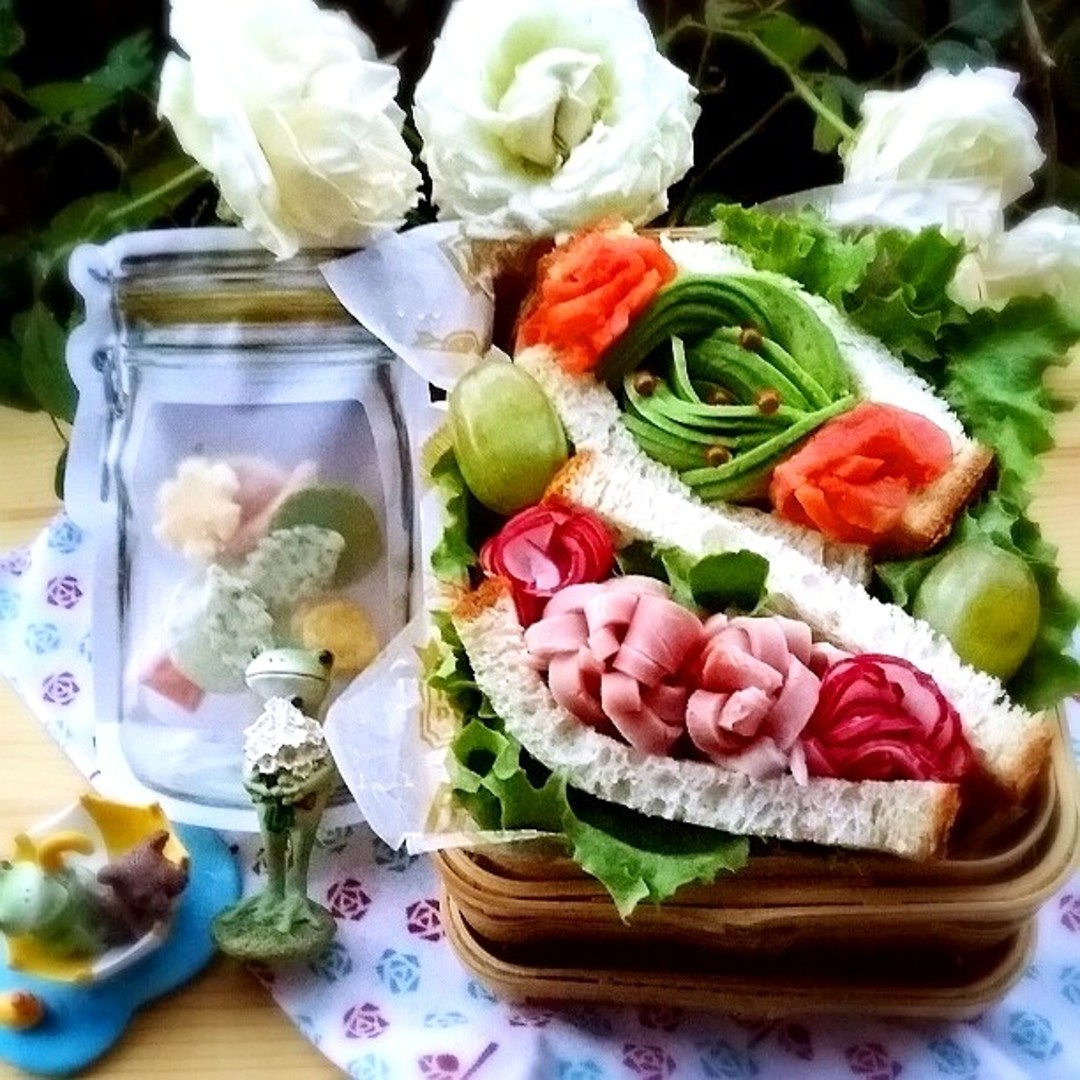 旦那さんの朝ごパン弁当♪