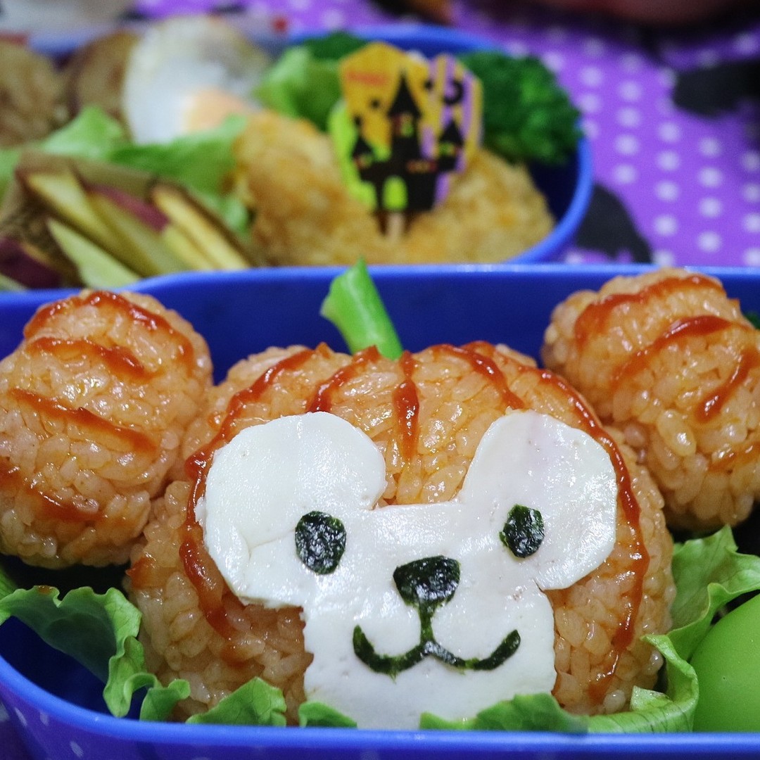 ダッフィーハロウィン弁当