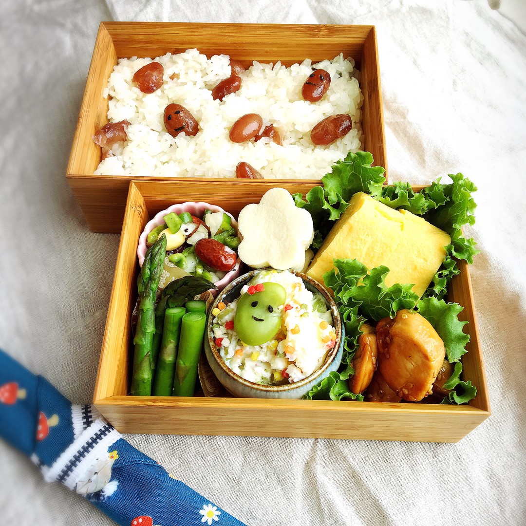 お豆さん弁当