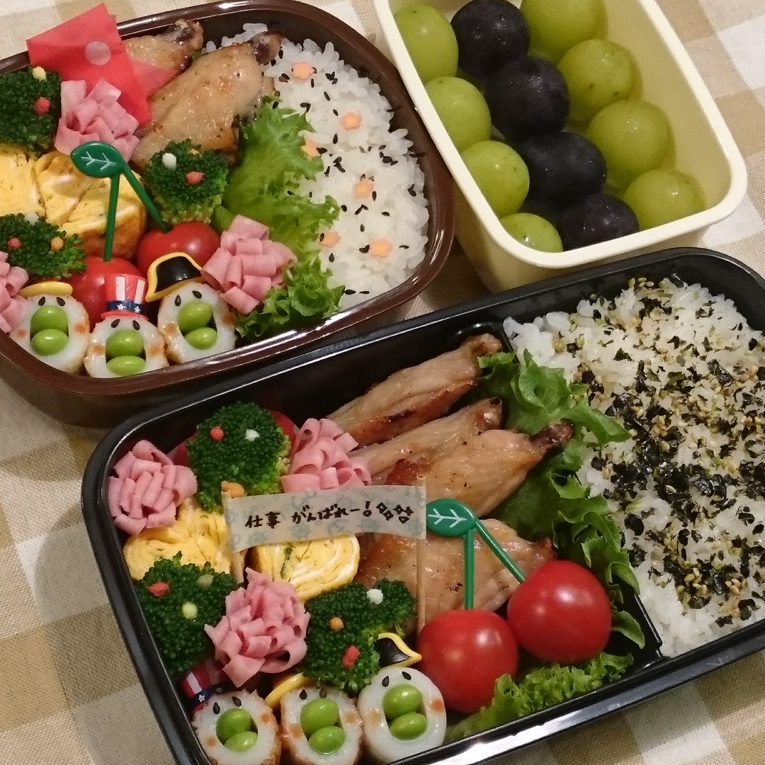 中学校の宿題弁当🍱