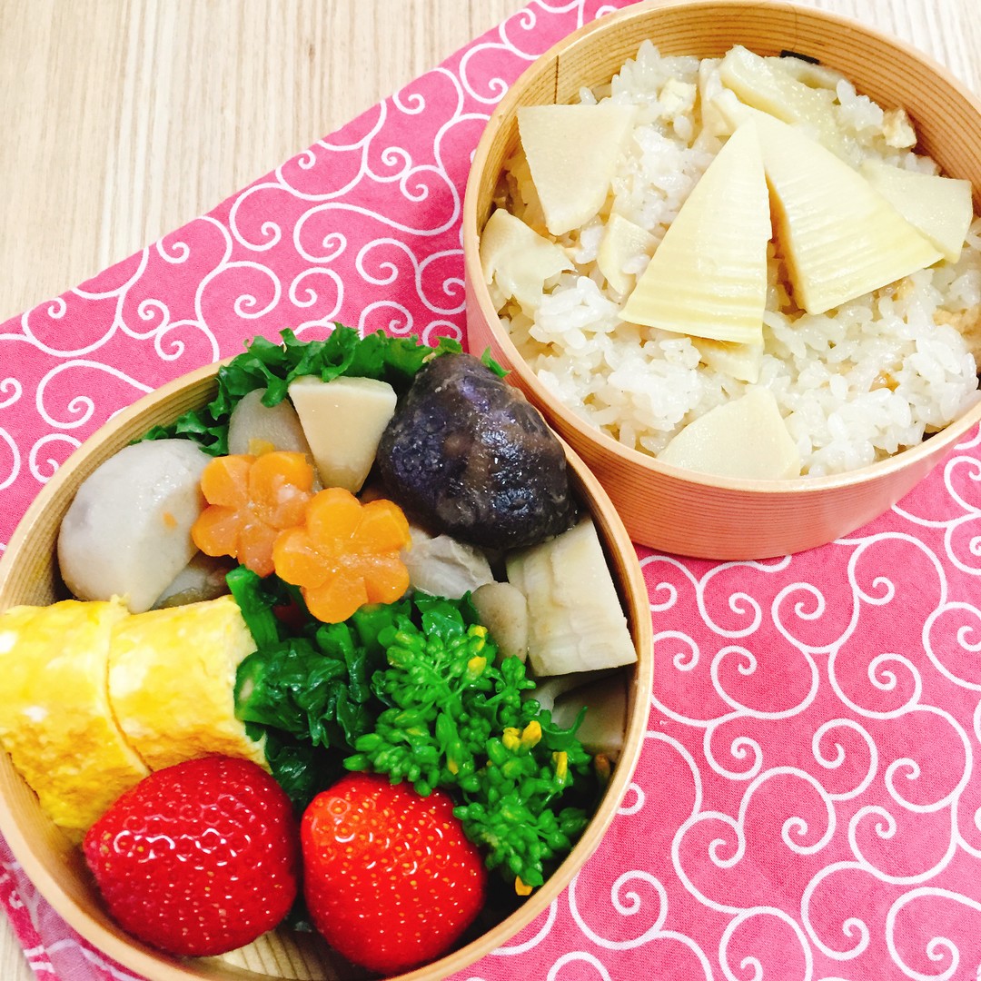 筍ご飯弁当