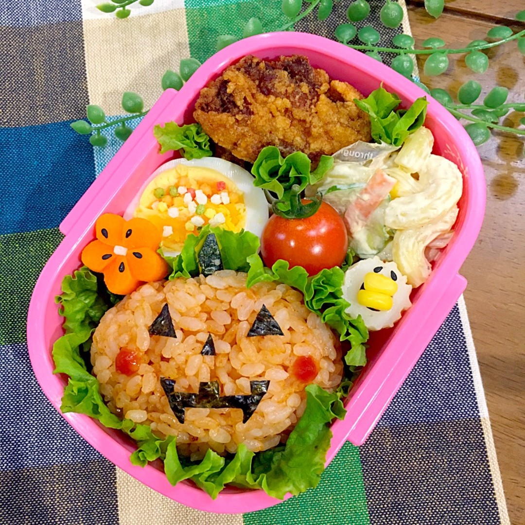 ☆娘の遠足ハロウィン弁当☆