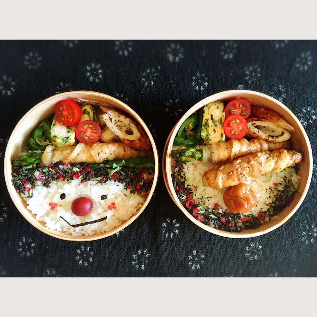 アスパラ肉巻き弁当