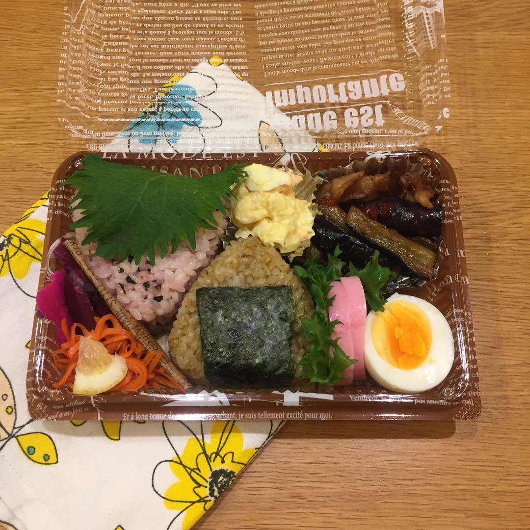 2色おにぎり弁当