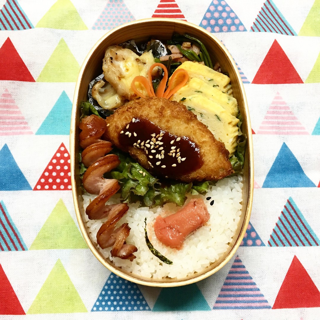 明太子で顔弁