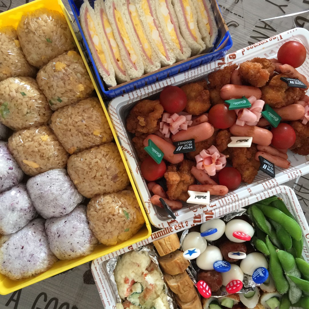 地区運動会弁当
