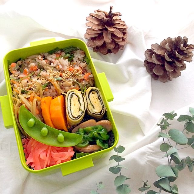 混ぜご飯弁当