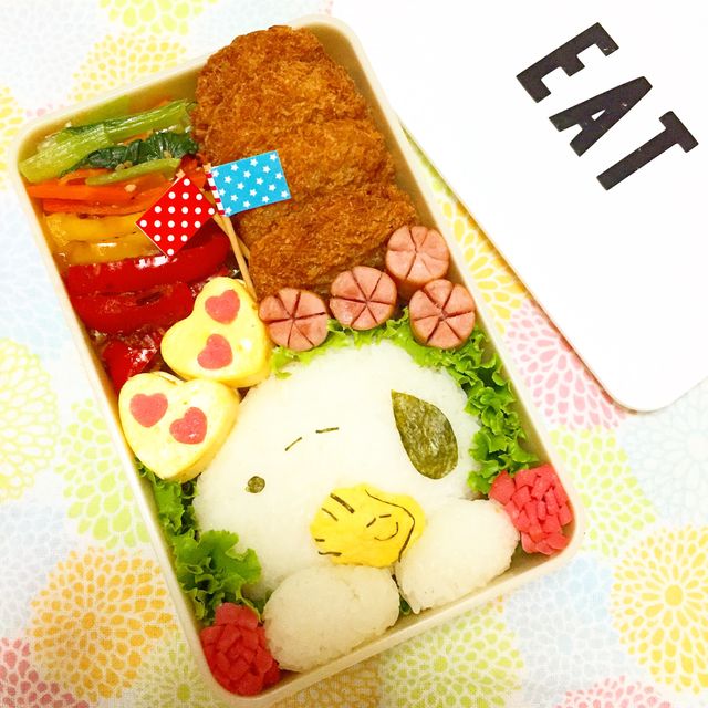スヌーピーのハグ弁当