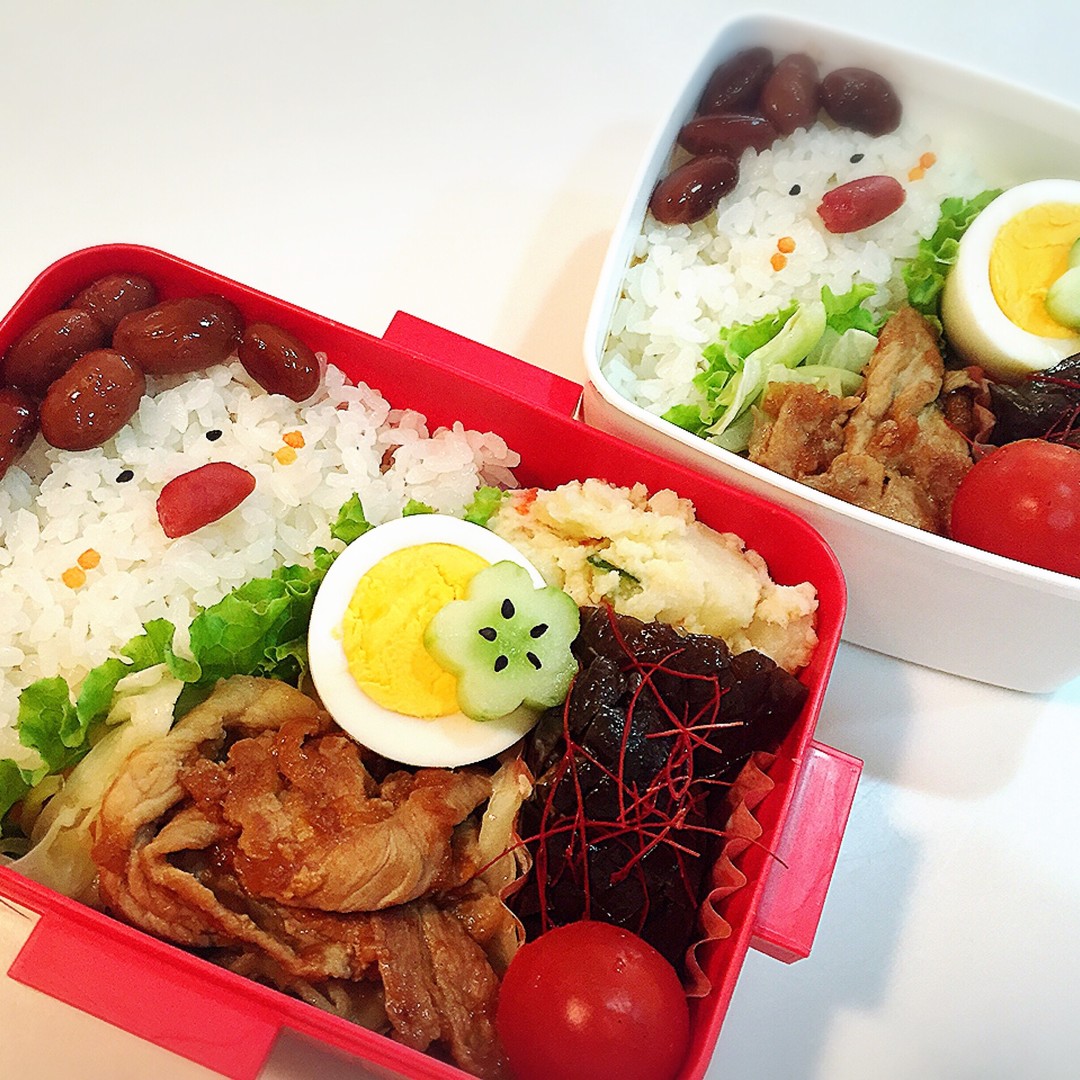 金時豆ヘアー弁当